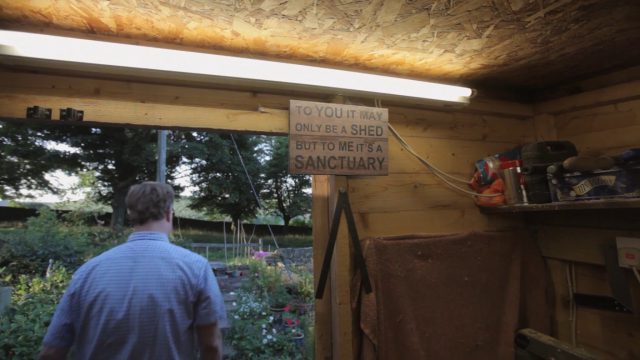 Andrew Hudson's shed