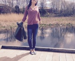 Summer by a lake