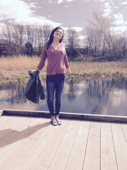 Summer by a lake