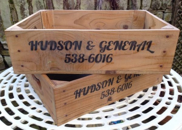 Hudson & General crates