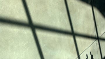 Shadow of work people talking
