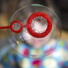 Bubble blowing