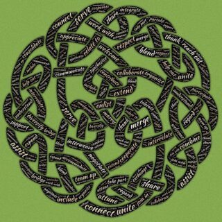 word knot interconnected