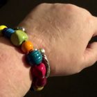 bracelet on a wrist