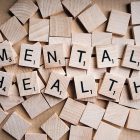 Mental health written out in scrabble letter