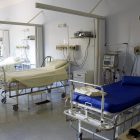 beds in a hospital ward