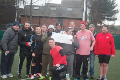 Brunsmeer giant cheque