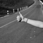 hitchhiking thumb