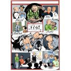 comic book representation of Lisa's journey
