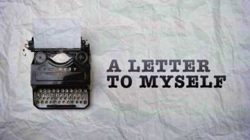 Letter to myself