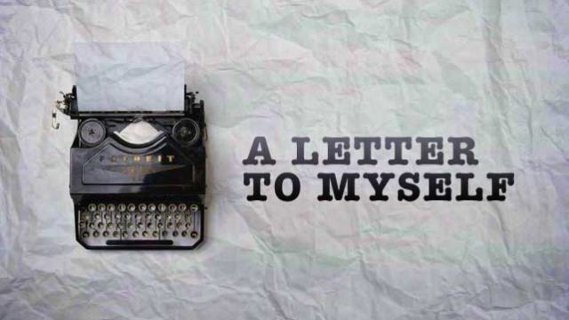Letter to myself