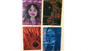 paintings of faces