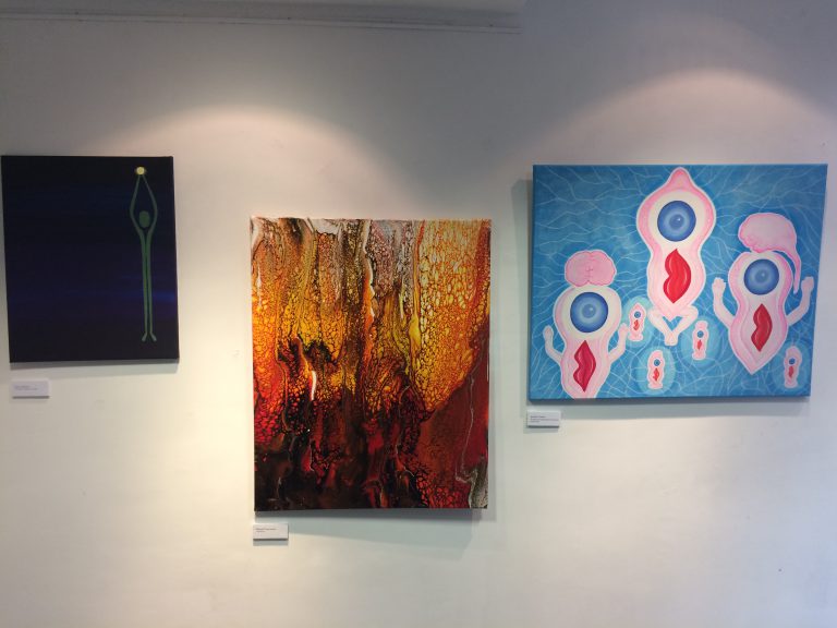 Jennifer, Miranda and Jess' work